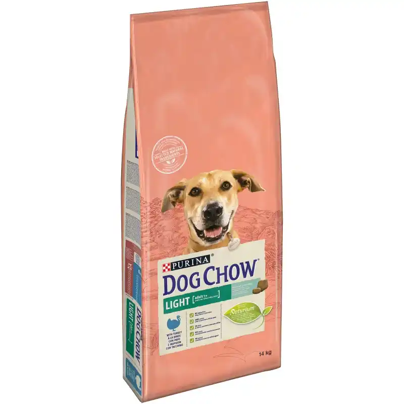 CROQUETTES CHIEN LIGHT DINDE 14 KG – DOG CHOW Expédié Aujourd&rsquo;hui