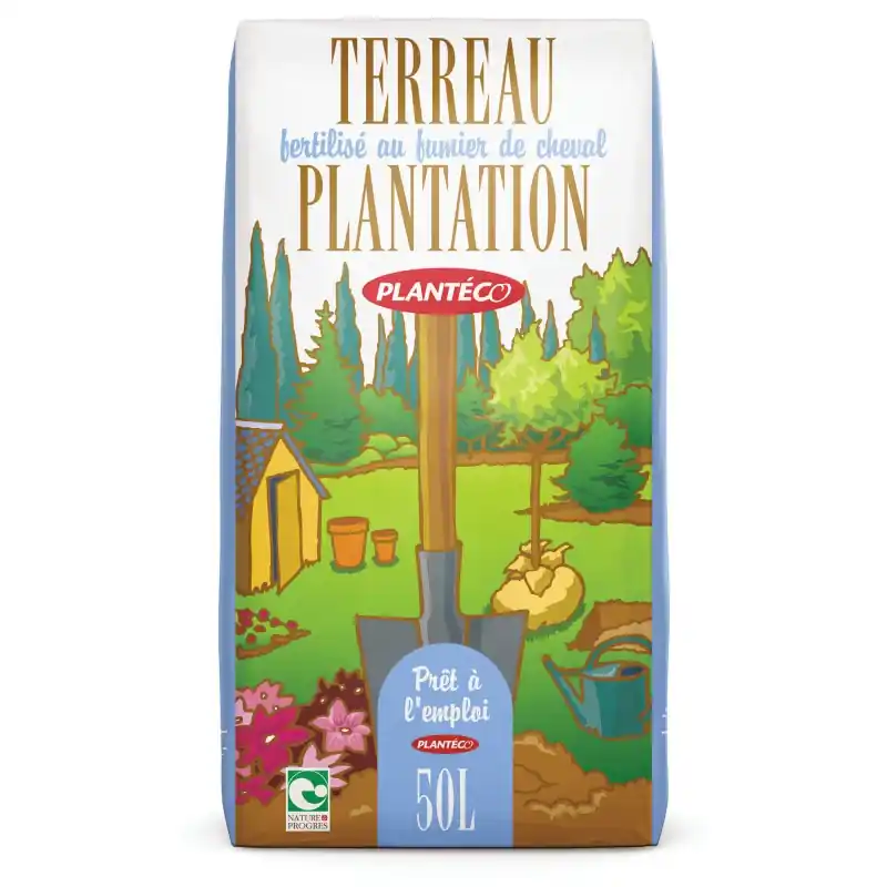 TERREAU DE PLANTATION ECOCERT BIO 50L – FUMECO Offre Exclusive