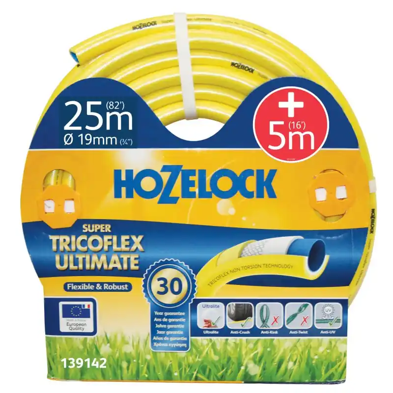 TUYAU SUPER TRICOFLEX ULTIMATE Ø19MM 30M – HOZELOCK Promotion