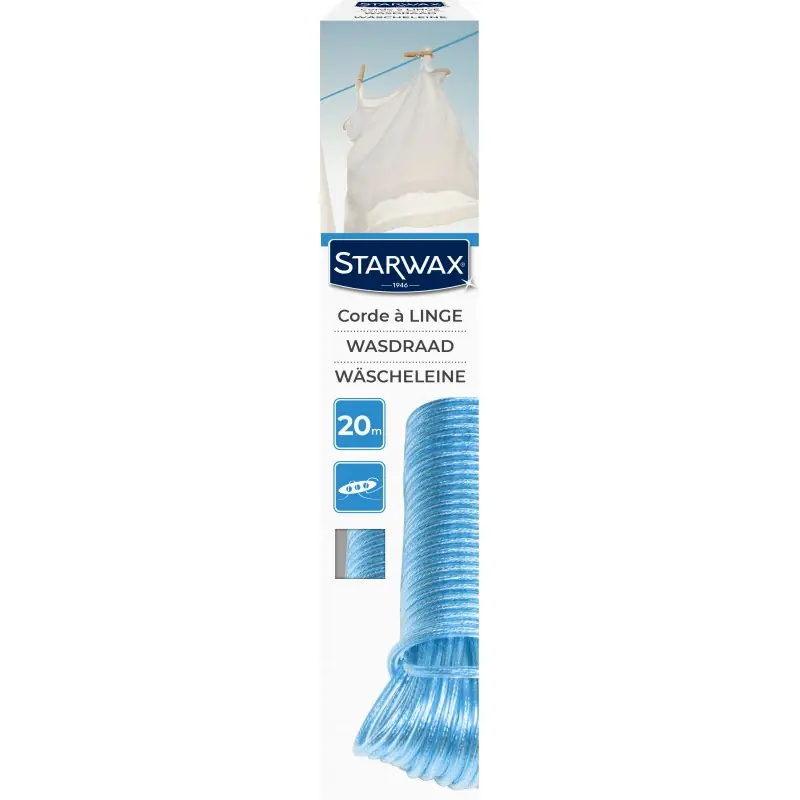 CORDE A LINGE 20M – STARWAX Offre Spéciale