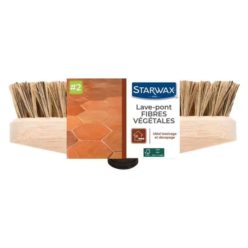 Retour Gratuit LAVE-PONT FIBRES VÉGÉTALES – STARWAX