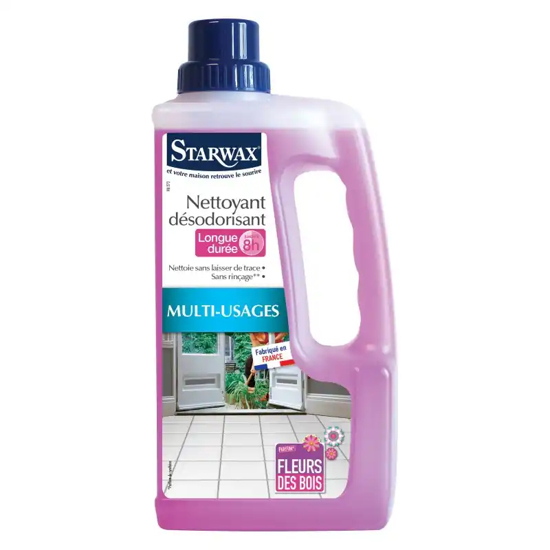 NETTOYANT DESODORISANT FLEURS DES BOIS 1L – STARWAX Offre Du Jour