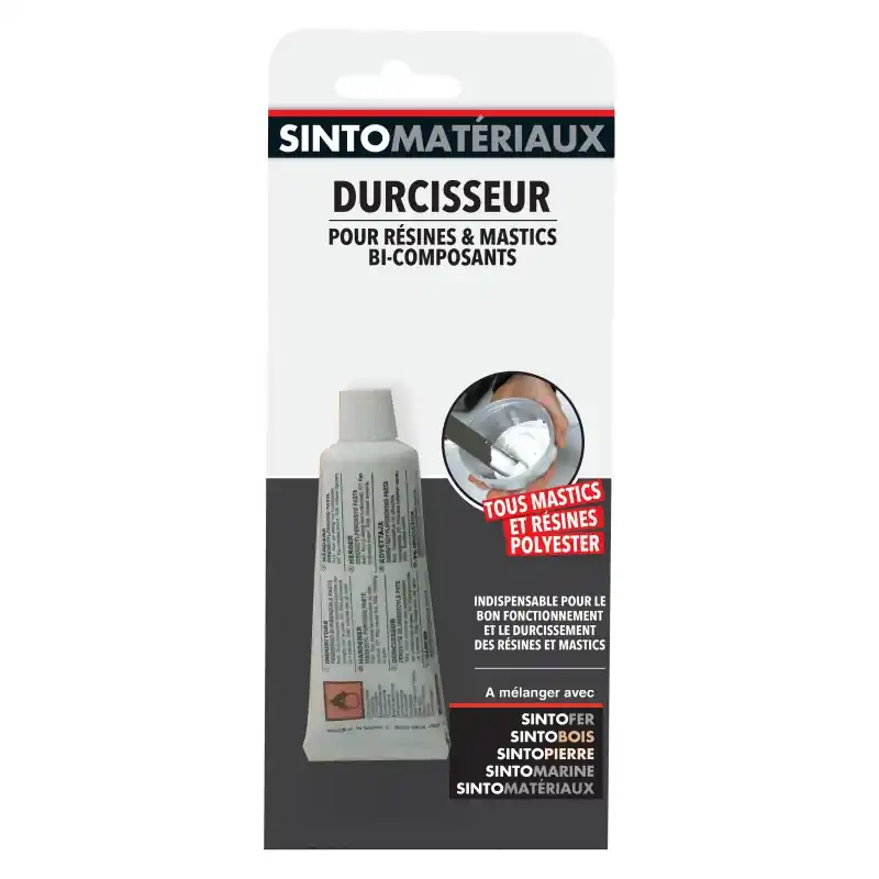 Certifié DURCISSEUR RÉSINE FUITES ET INFILTRATIONS 300ML - SINTOMATÉRIAUX