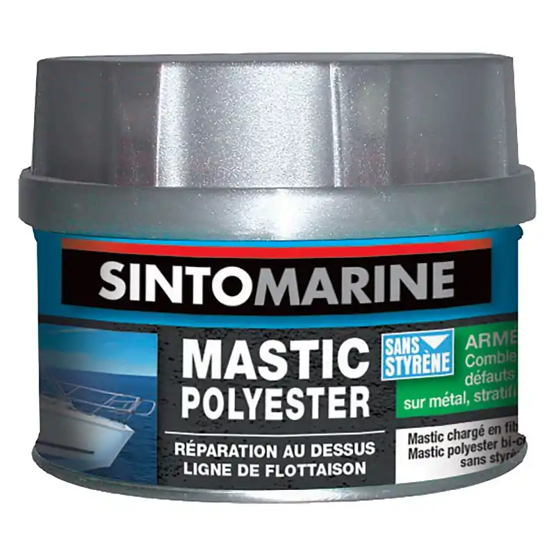MASTIC POLYESTER ARMÉ 170ML – SINTOMARINE Paiement Sécurisé