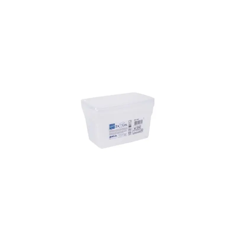 Super Prix BOITE CONGELATION 1.25 L LOT DE 2 - L.17,5 x l.11,5 x H.11,5cm