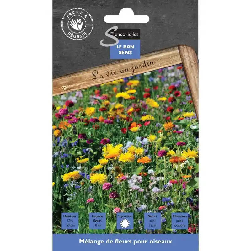 MÉLANGE DE FLEURS OISEAUX - CATÉGORIE 5 - LES DOIGTS VERTS Top Vente