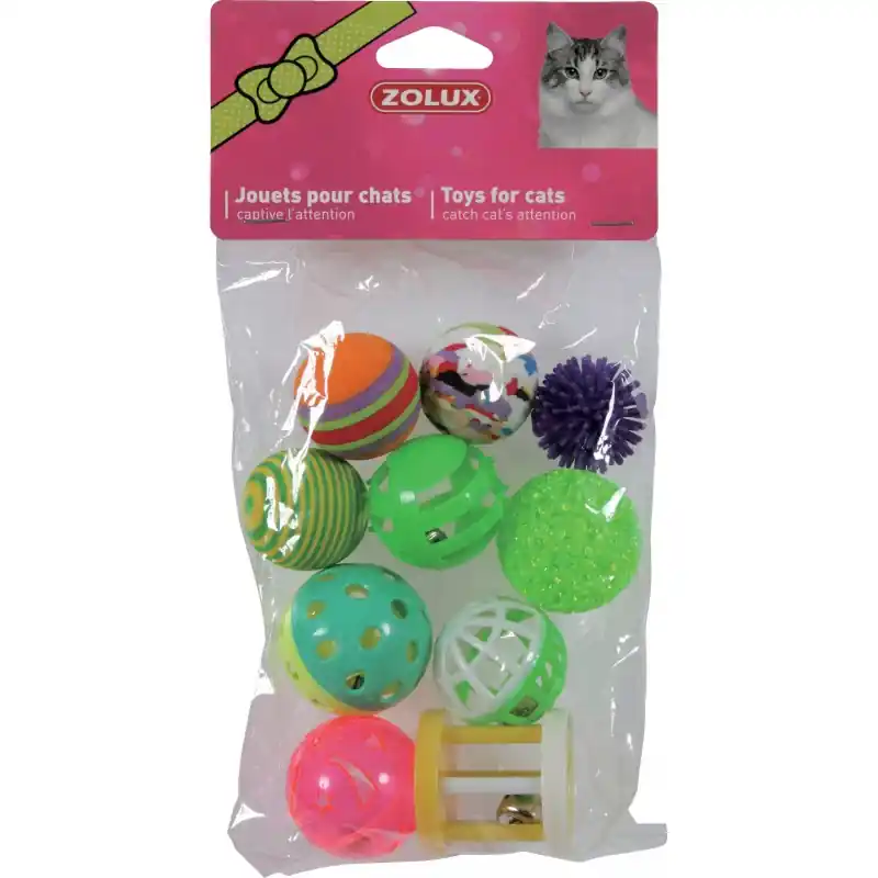 JOUET CHAT 10 MULTIFORME 4CM Must-Have